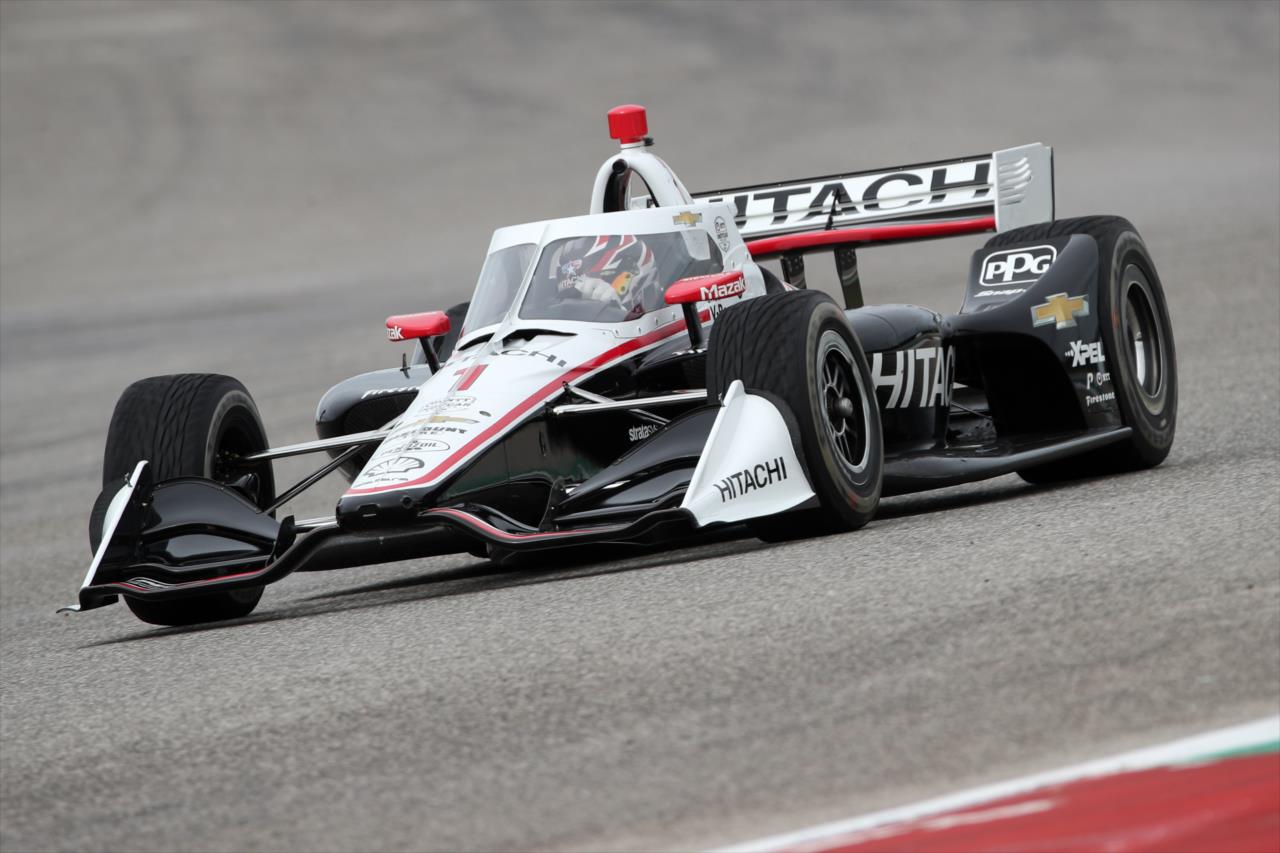 Josef Newgarden on course during the Open Test at Circuit of The Americas in Austin, TX -- Photo by: Chris Graythen (Getty Images)